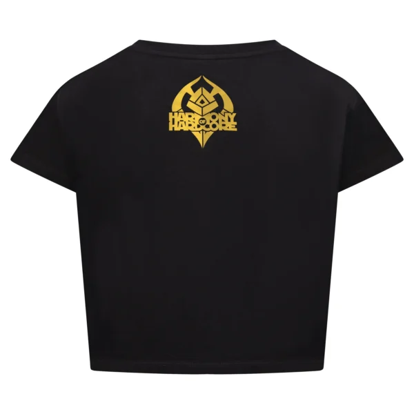 CROPPED T-SHIRT ESSENTIAL GOLD - WOMAN - Image 3
