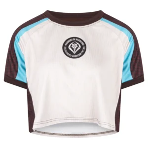 CROPPED SOCCER SHIRT THEME 2026 WOMAN