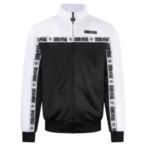 TRAINING JACKET BLACK/WHITE